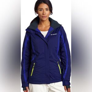 Columbia's Women's Veloca Vixen II Zip-Up Hooded Jacket Ski Snowboard Winter